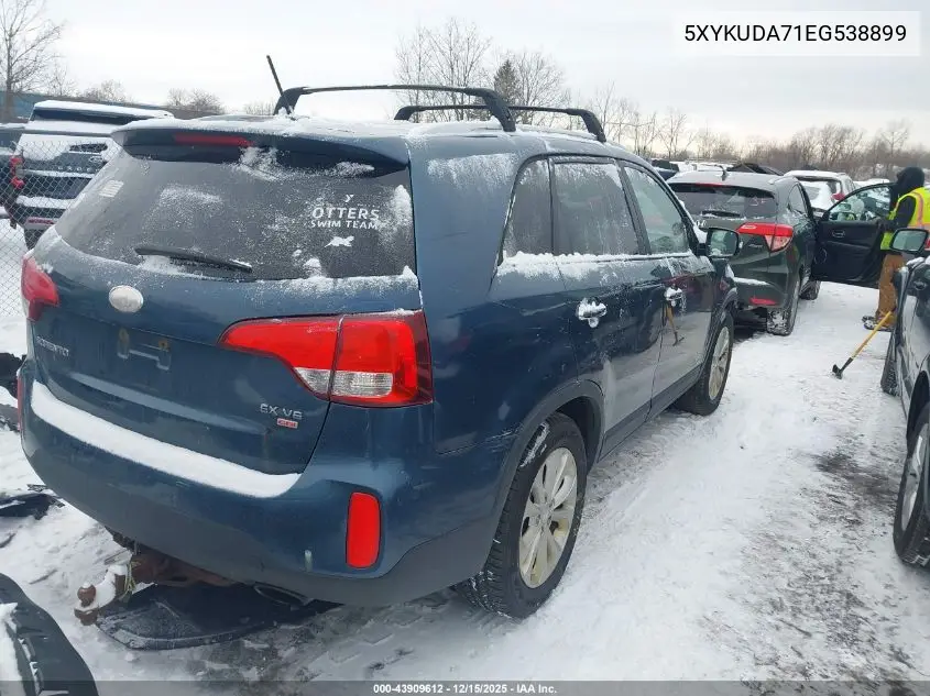 5XYKUDA71EG538899 2014 Kia Sorento Ex V6