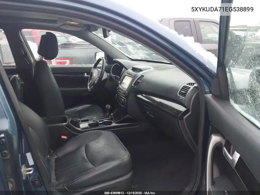 5XYKUDA71EG538899 2014 Kia Sorento Ex V6