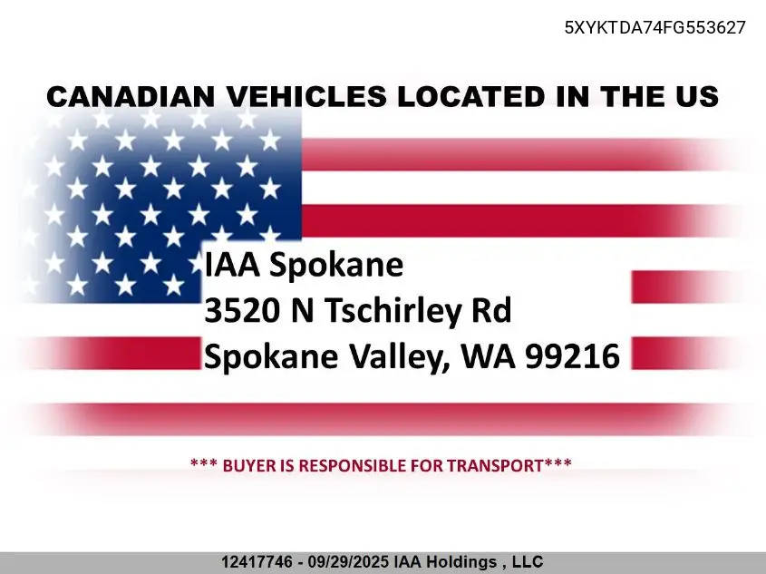5XYKTDA74FG553627 2015 Kia Sorento Lx