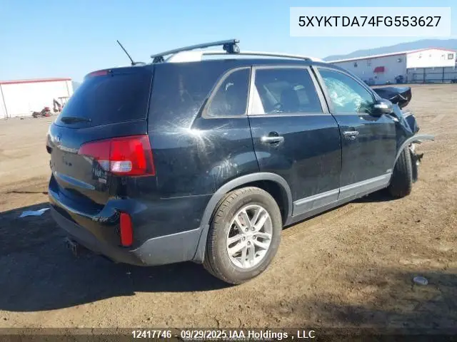 5XYKTDA74FG553627 2015 Kia Sorento Lx