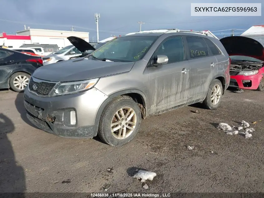 5XYKTCA62FG596963 2015 Kia Sorento