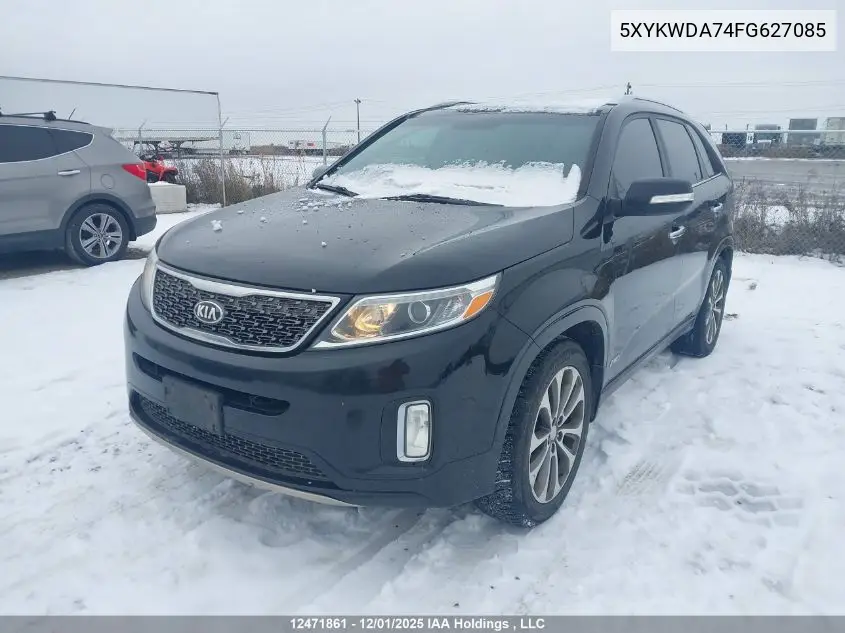 5XYKWDA74FG627085 2015 Kia Sorento Sx