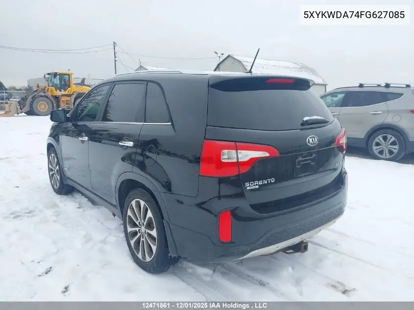 5XYKWDA74FG627085 2015 Kia Sorento Sx