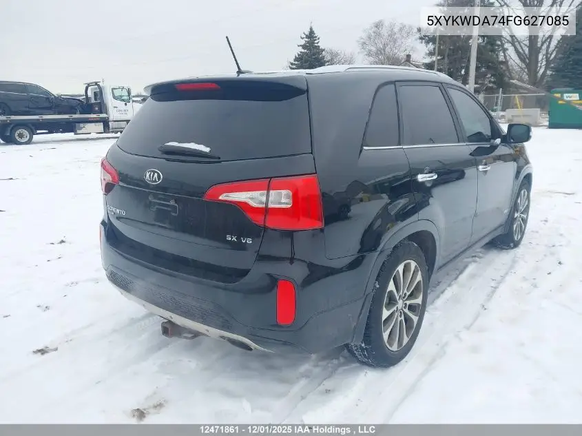 5XYKWDA74FG627085 2015 Kia Sorento Sx