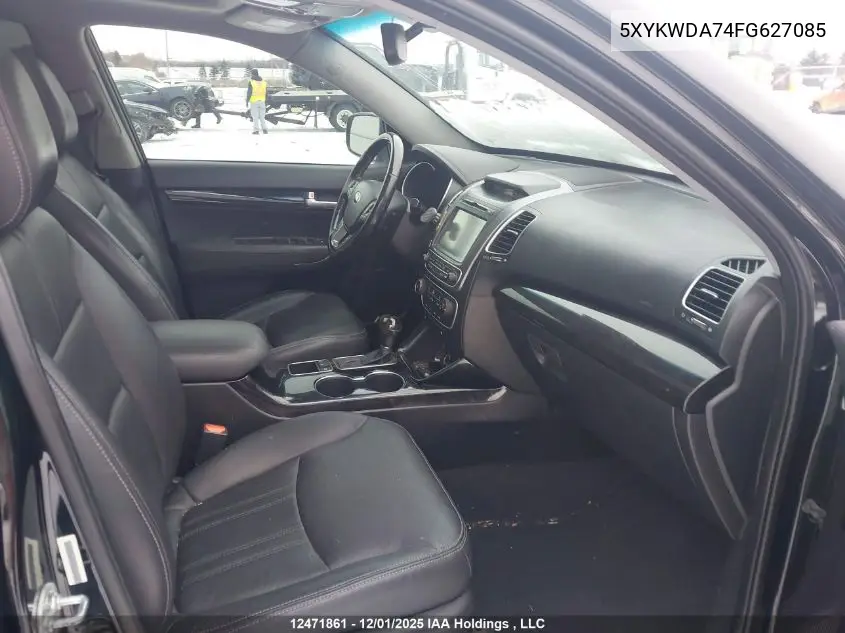 5XYKWDA74FG627085 2015 Kia Sorento Sx