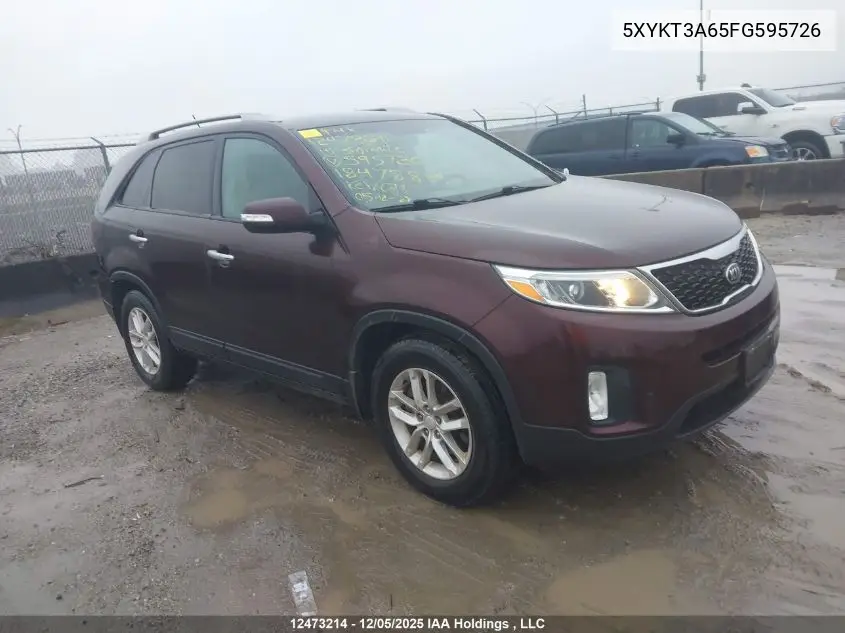 5XYKT3A65FG595726 2015 Kia Sorento Lx