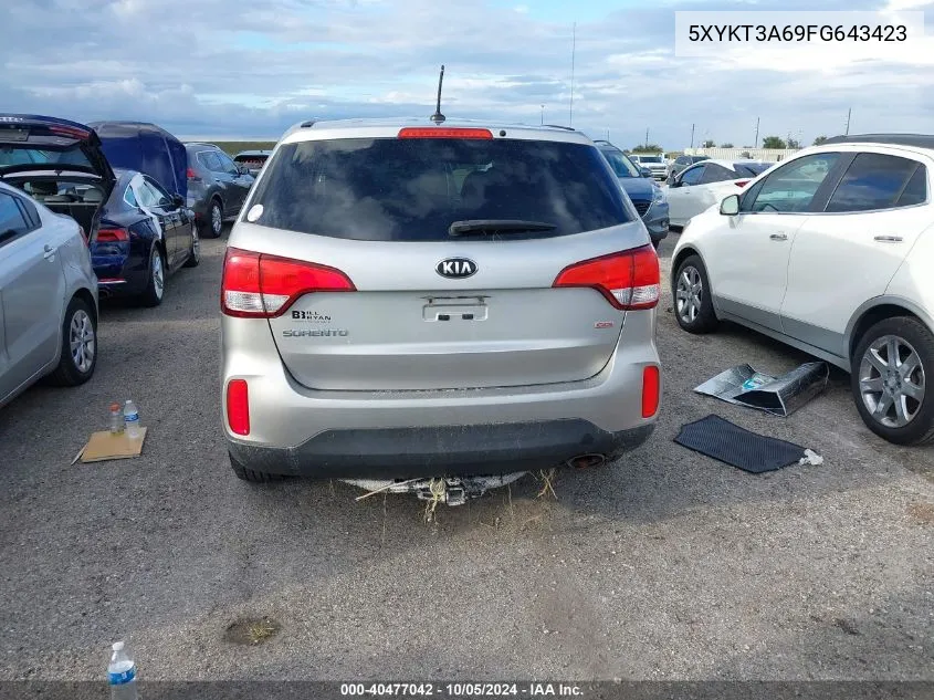 5XYKT3A69FG643423 2015 Kia Sorento Lx