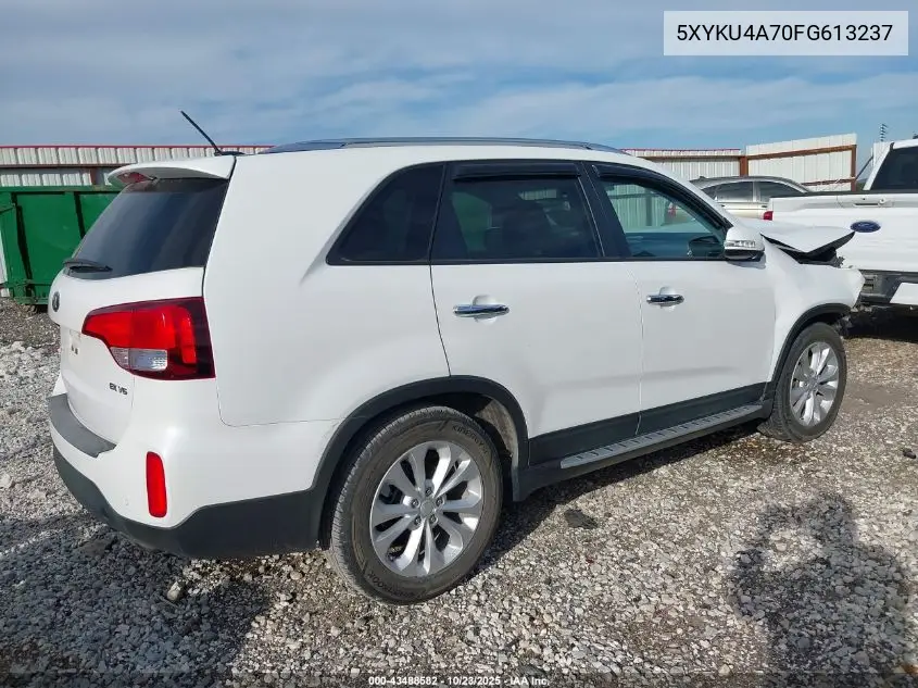 5XYKU4A70FG613237 2015 Kia Sorento Ex