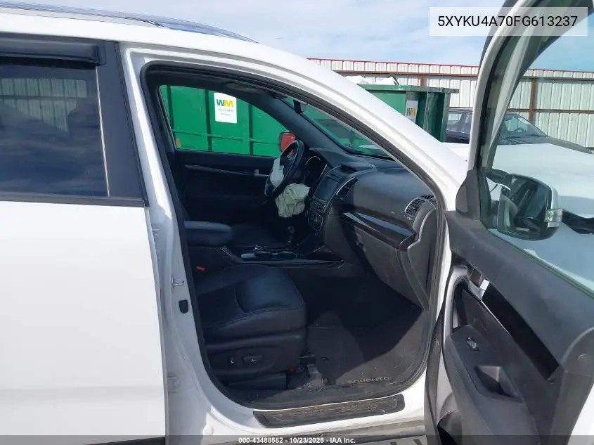 5XYKU4A70FG613237 2015 Kia Sorento Ex