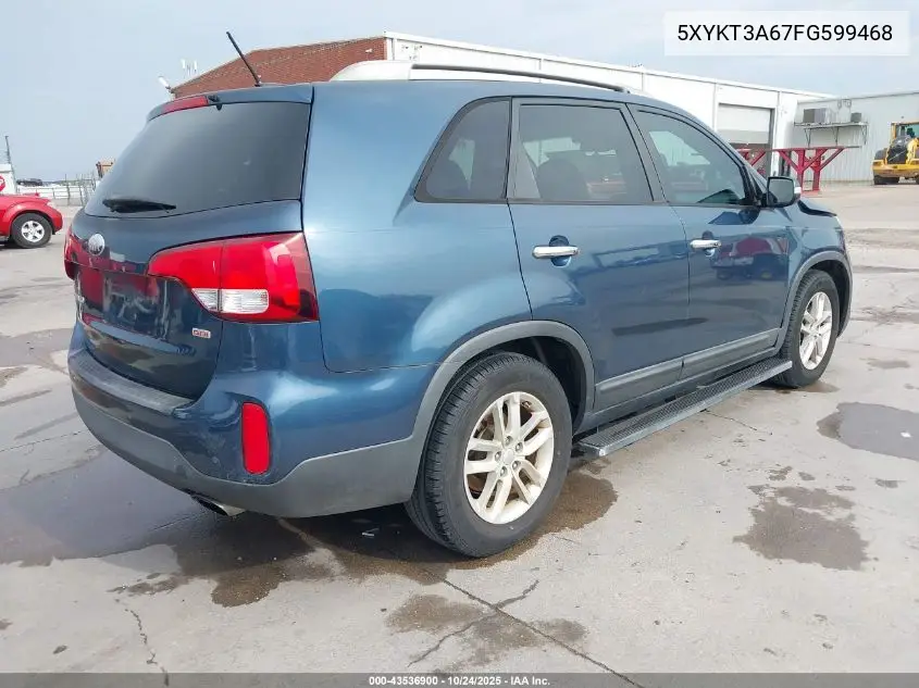 5XYKT3A67FG599468 2015 Kia Sorento Lx
