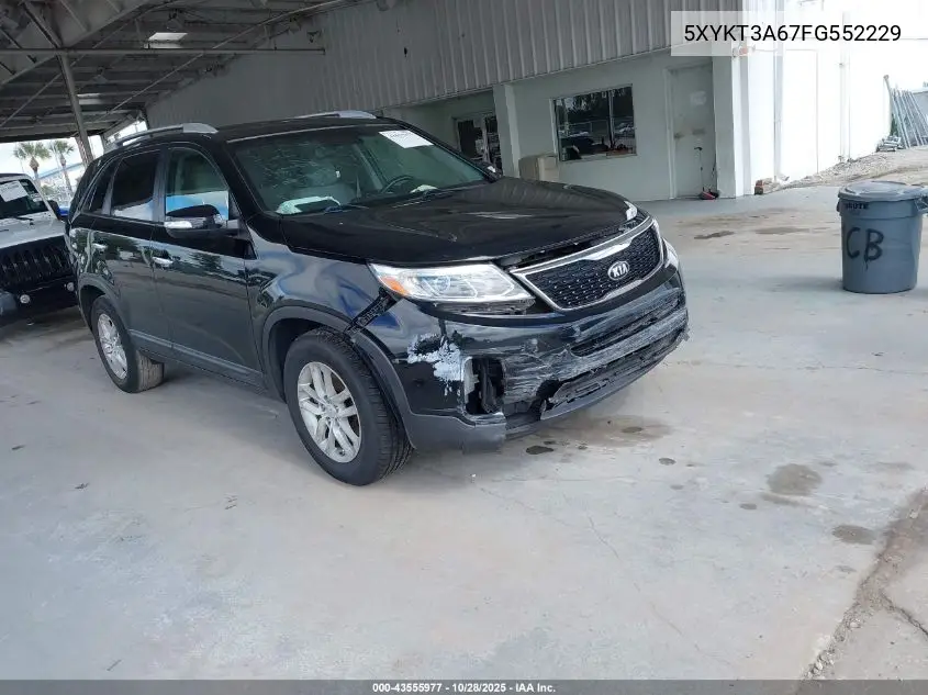 5XYKT3A67FG552229 2015 Kia Sorento Lx