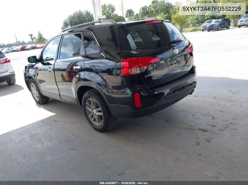5XYKT3A67FG552229 2015 Kia Sorento Lx