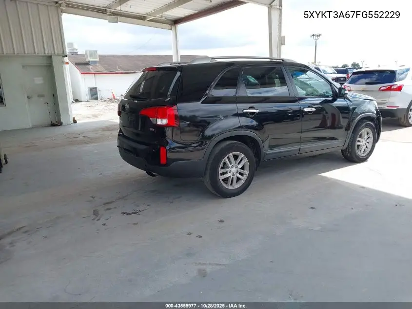 5XYKT3A67FG552229 2015 Kia Sorento Lx