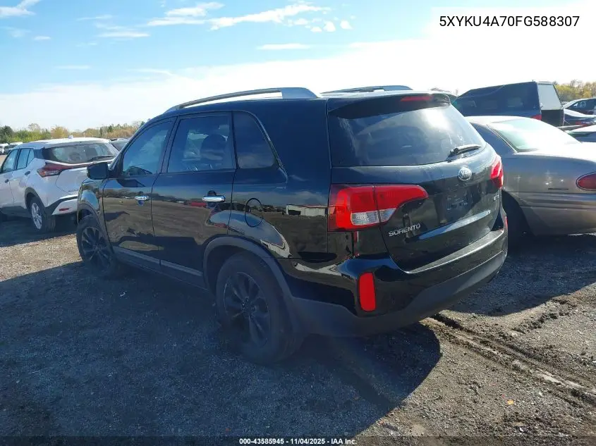 5XYKU4A70FG588307 2015 Kia Sorento Ex V6