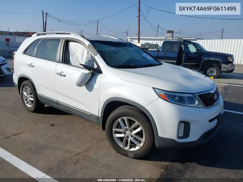 5XYKT4A69FG611495 2015 Kia Sorento Lx