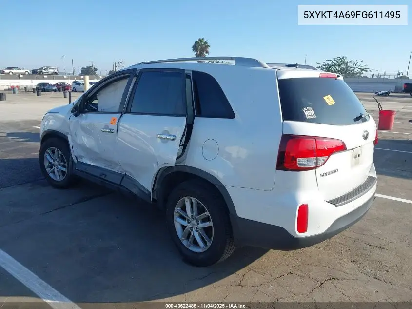 5XYKT4A69FG611495 2015 Kia Sorento Lx