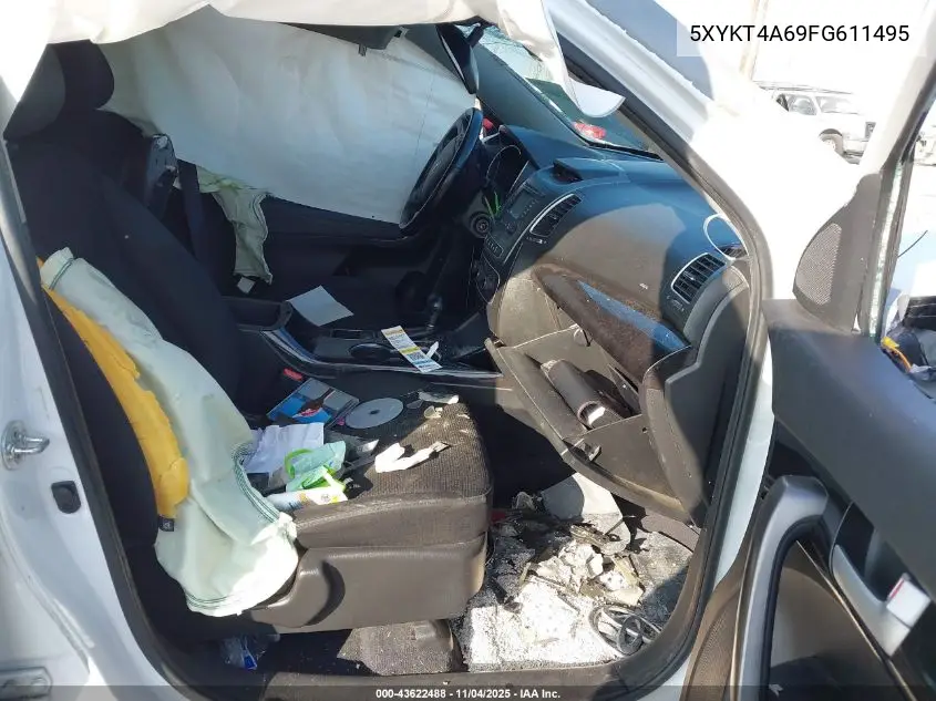 5XYKT4A69FG611495 2015 Kia Sorento Lx