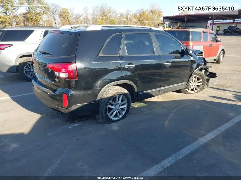 5XYKT4A67FG635410 2015 Kia Sorento Lx