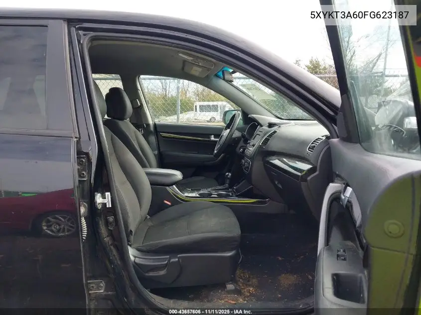 5XYKT3A60FG623187 2015 Kia Sorento Lx