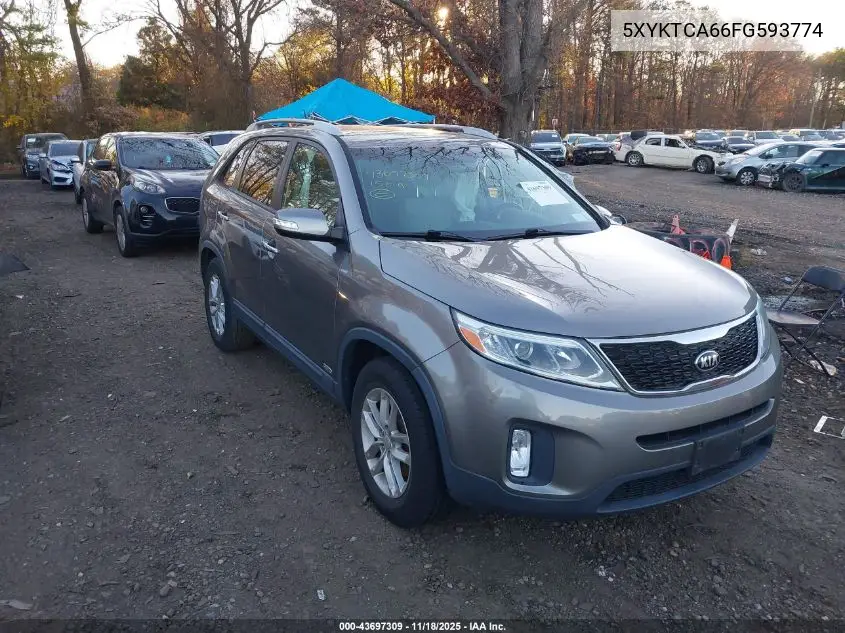 5XYKTCA66FG593774 2015 Kia Sorento Lx