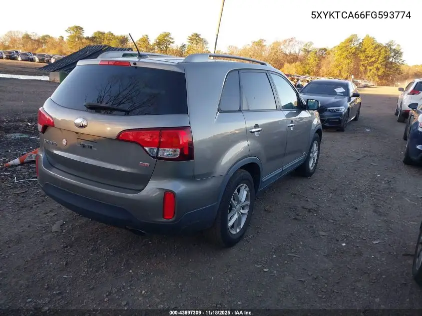 5XYKTCA66FG593774 2015 Kia Sorento Lx
