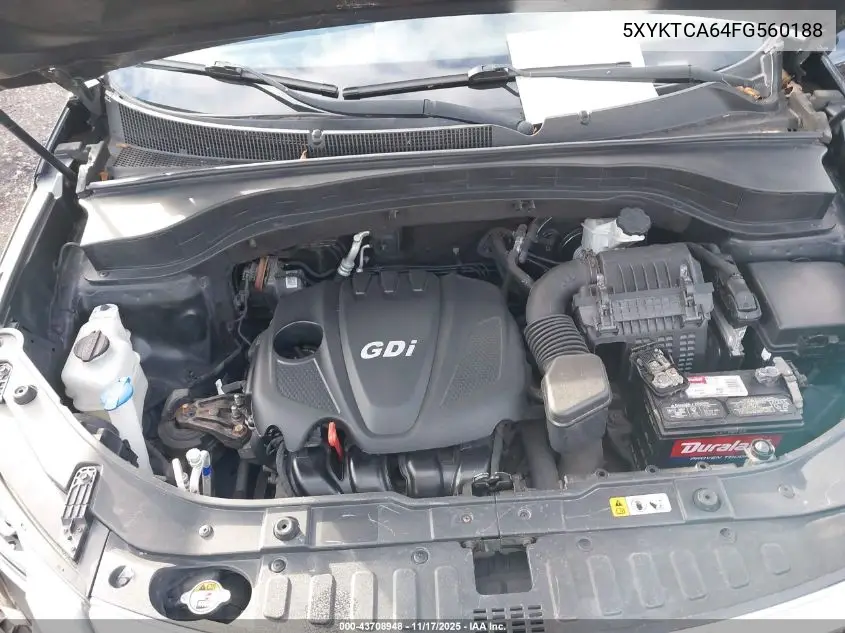 5XYKTCA64FG560188 2015 Kia Sorento Lx