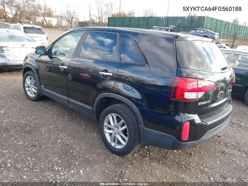 5XYKTCA64FG560188 2015 Kia Sorento Lx