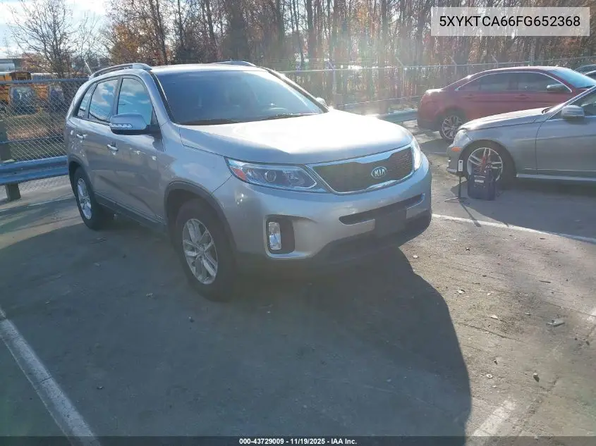 5XYKTCA66FG652368 2015 Kia Sorento Lx