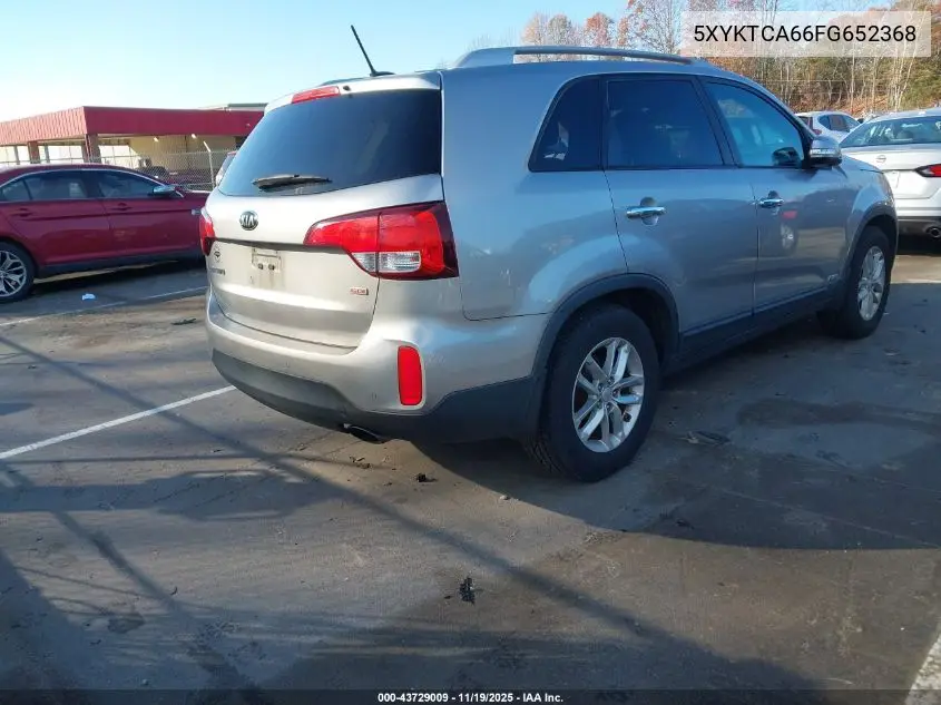 5XYKTCA66FG652368 2015 Kia Sorento Lx