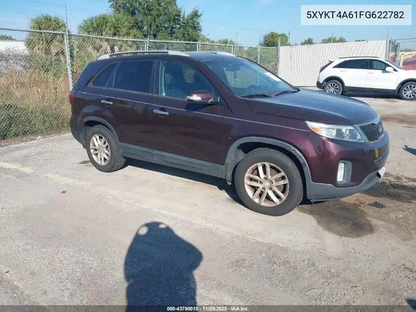 5XYKT4A61FG622782 2015 Kia Sorento Lx