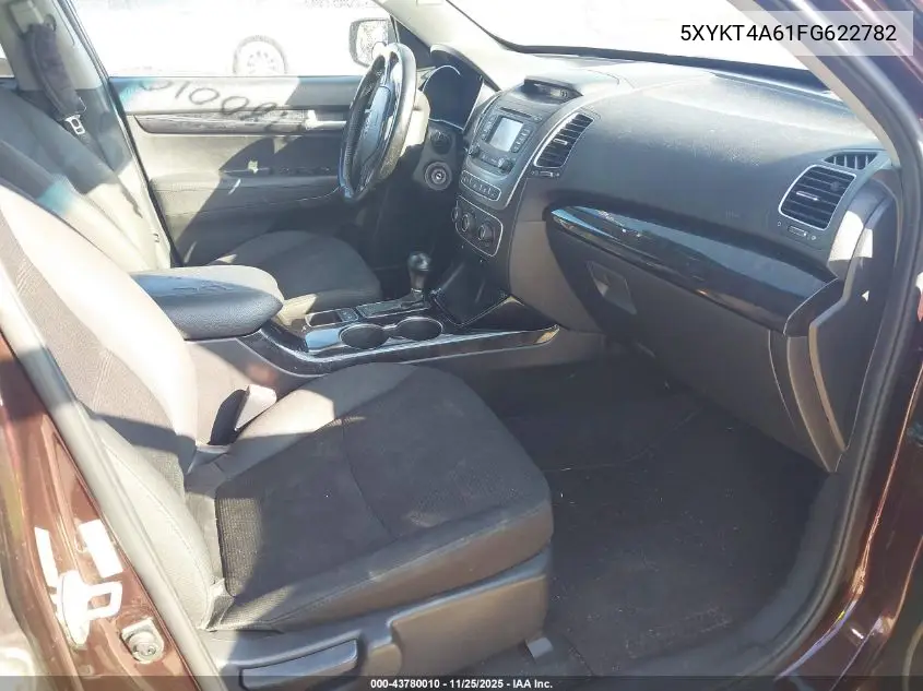 5XYKT4A61FG622782 2015 Kia Sorento Lx