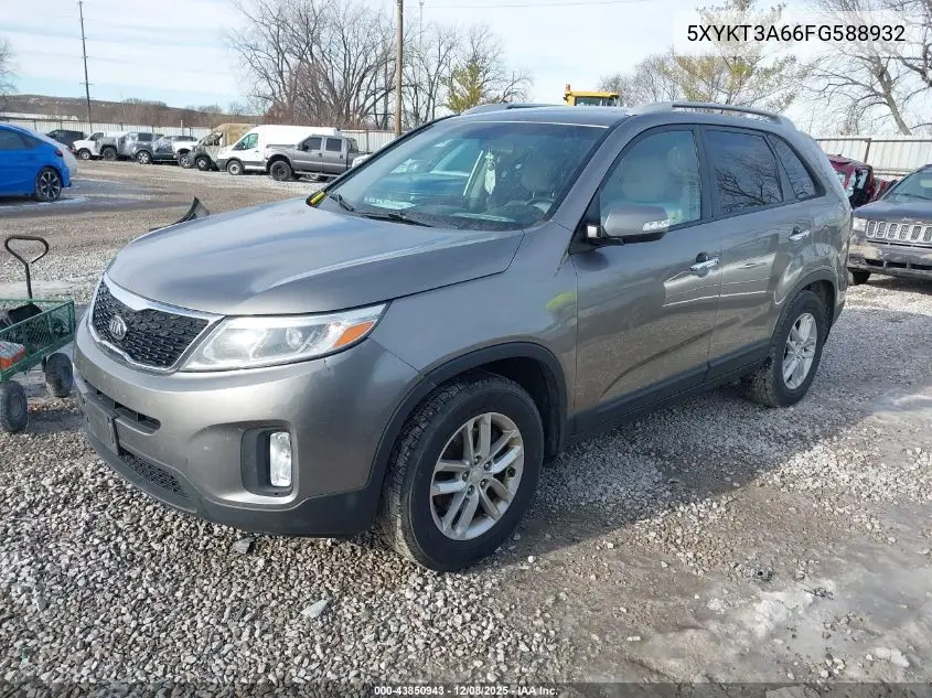 5XYKT3A66FG588932 2015 Kia Sorento Lx