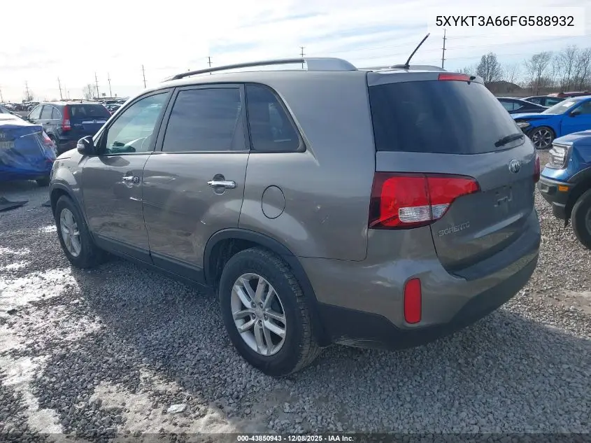5XYKT3A66FG588932 2015 Kia Sorento Lx