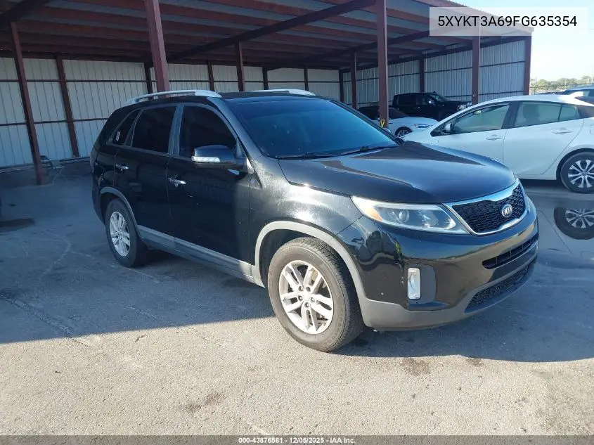 5XYKT3A69FG635354 2015 Kia Sorento Lx