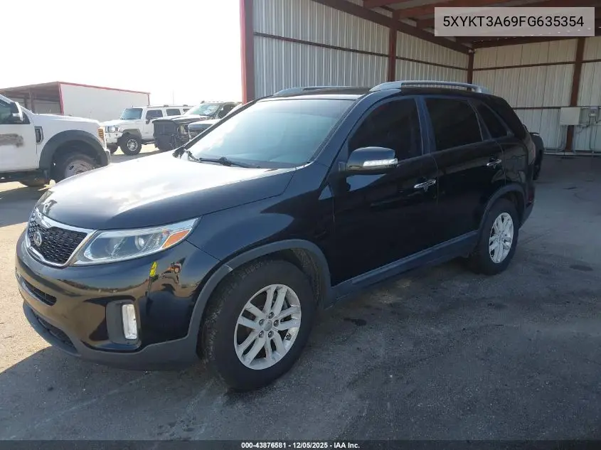 5XYKT3A69FG635354 2015 Kia Sorento Lx