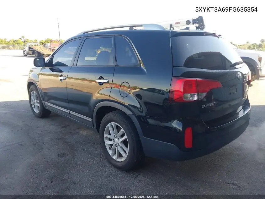 5XYKT3A69FG635354 2015 Kia Sorento Lx