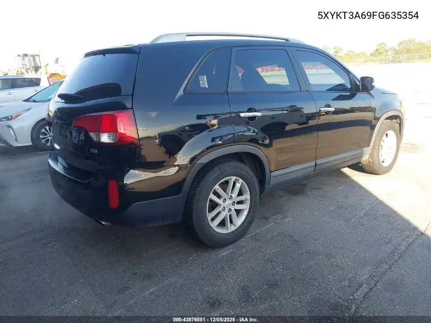 5XYKT3A69FG635354 2015 Kia Sorento Lx