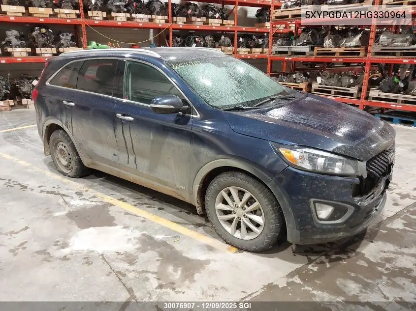 5XYPGDA12HG330964 2017 Kia Sorento Lx/L