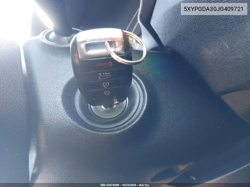 5XYPGDA30JG409721 2018 Kia Sorento 2.4L Lx