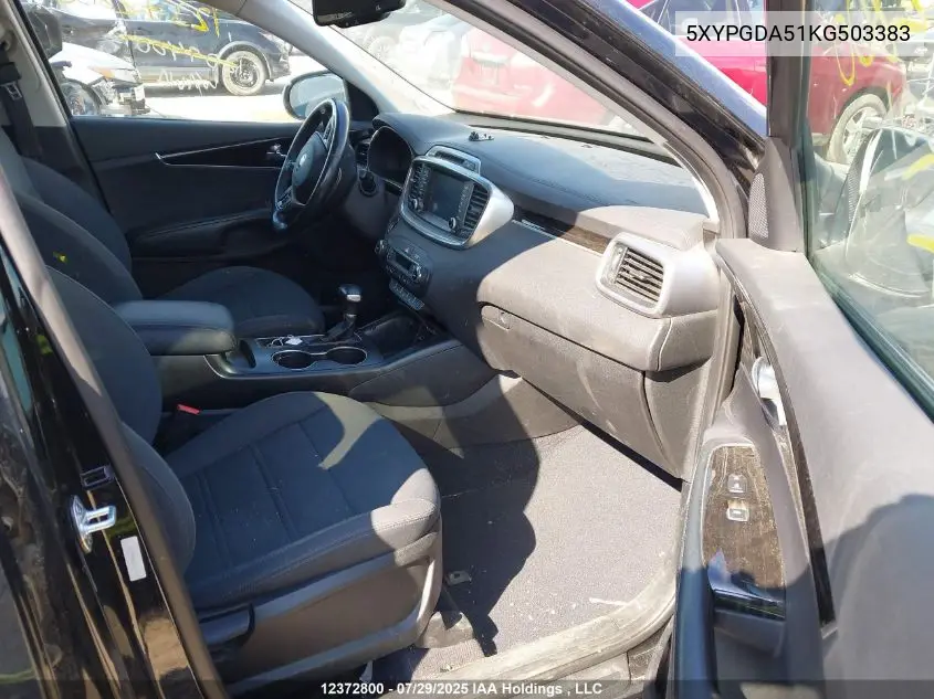 5XYPGDA51KG503383 2019 Kia Sorento