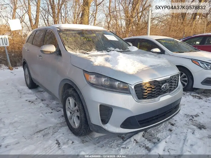 5XYPG4A37KG578832 2019 Kia Sorento 2.4L L