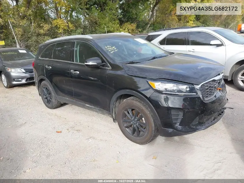 5XYPG4A35LG682172 2020 Kia Sorento 2.4L Lx