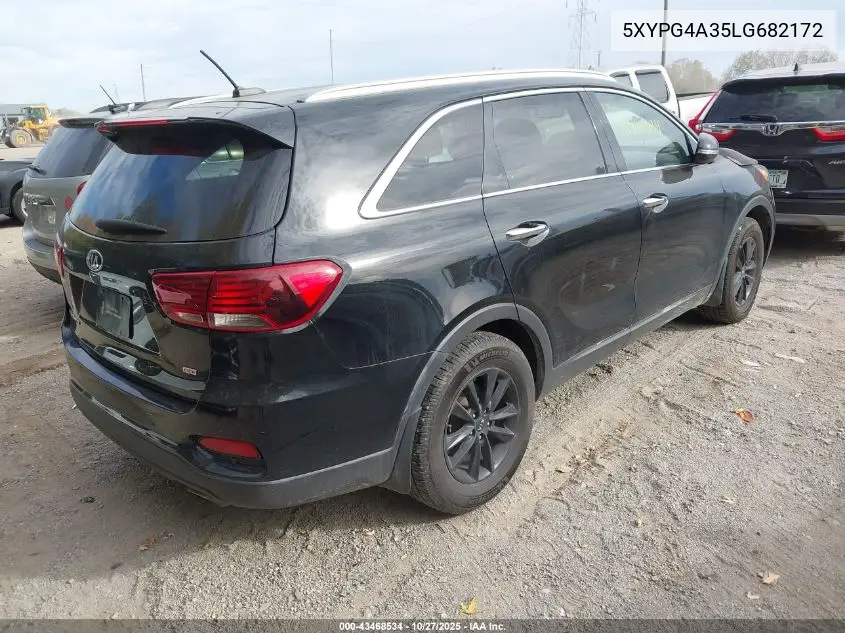 5XYPG4A35LG682172 2020 Kia Sorento 2.4L Lx