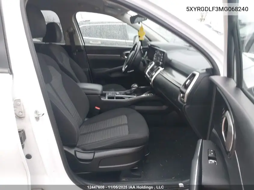 5XYRGDLF3MG068240 2021 Kia Sorento