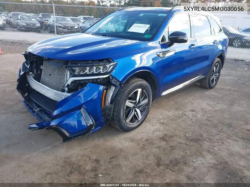 5XYRL4LC5MG030056 2021 Kia Sorento S