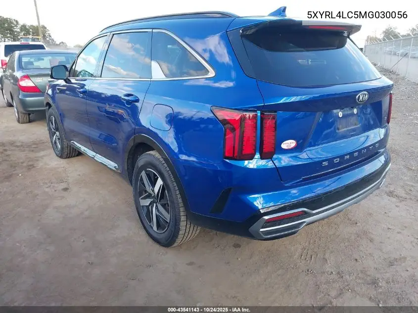 5XYRL4LC5MG030056 2021 Kia Sorento S