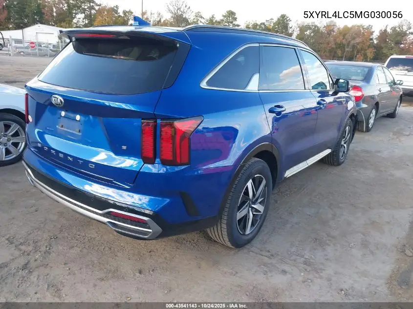 5XYRL4LC5MG030056 2021 Kia Sorento S