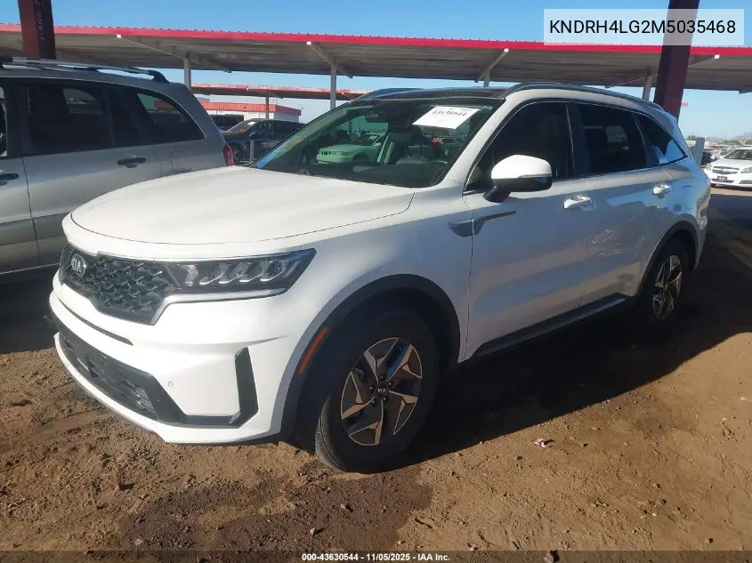 KNDRH4LG2M5035468 2021 Kia Sorento Hybrid Ex