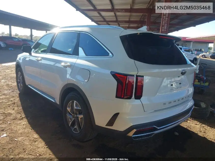 KNDRH4LG2M5035468 2021 Kia Sorento Hybrid Ex