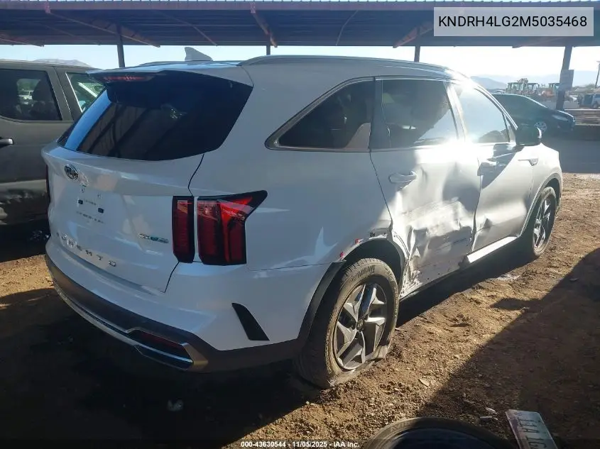 KNDRH4LG2M5035468 2021 Kia Sorento Hybrid Ex
